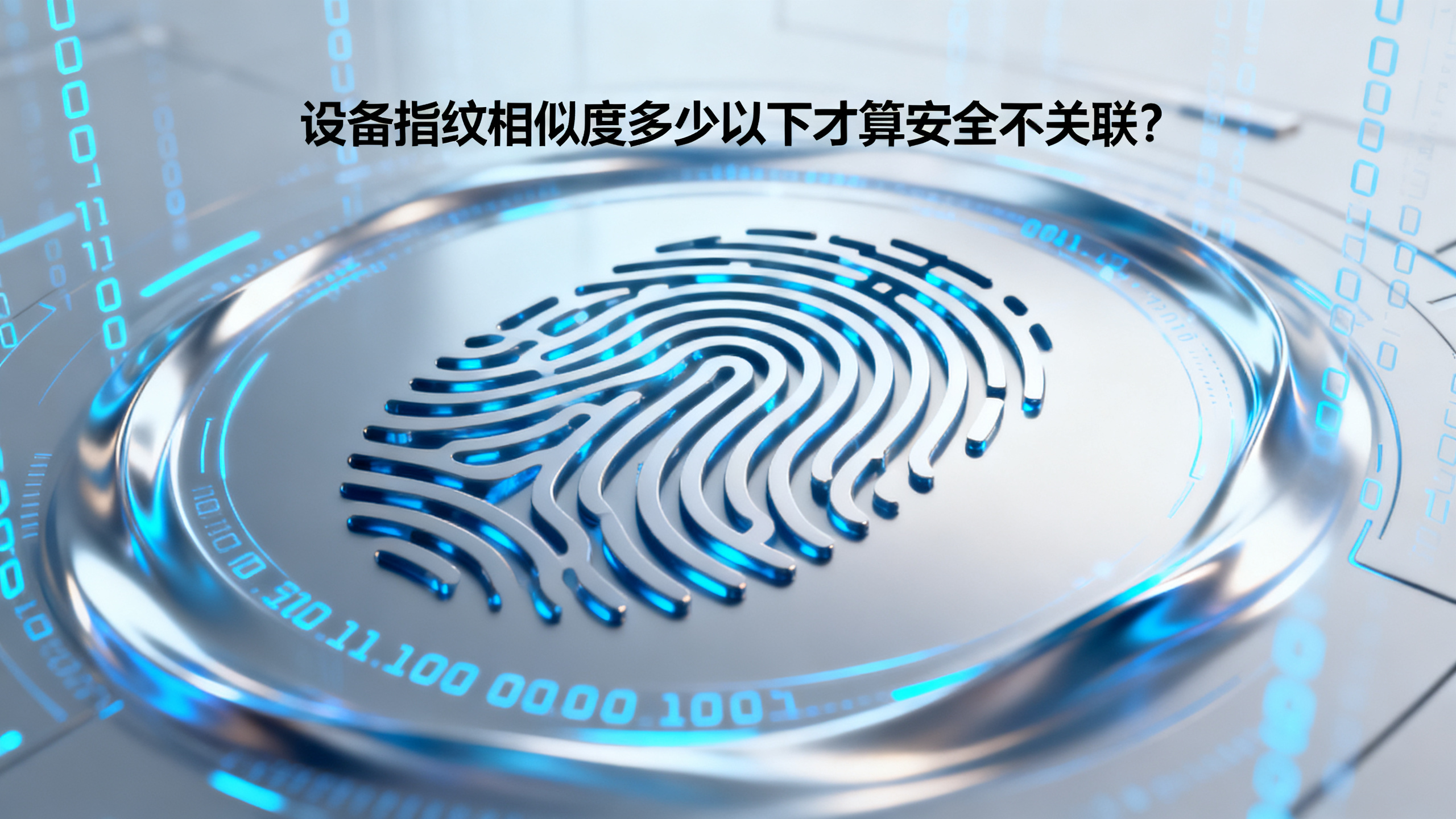 设备指纹相似度多少以下才算安全不关联？